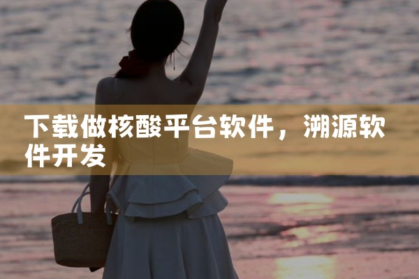 下载做核酸平台软件