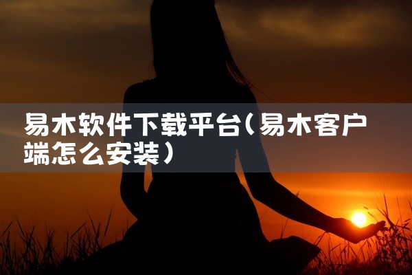 易木软件下载平台