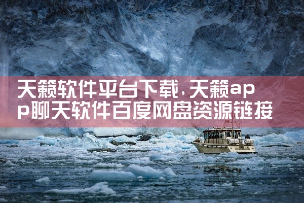 天籁软件平台下载